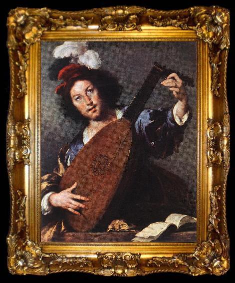 framed  STROZZI, Bernardo David with the Head of Goliath ert, ta009-2